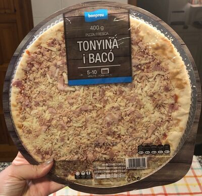 Pizza tonyina i bacó