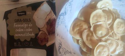 Gira-Sols Formatge de cabra i ceba caramelitzada