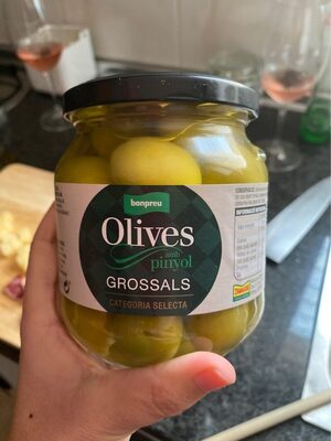 Aceitunas gordal front packaging