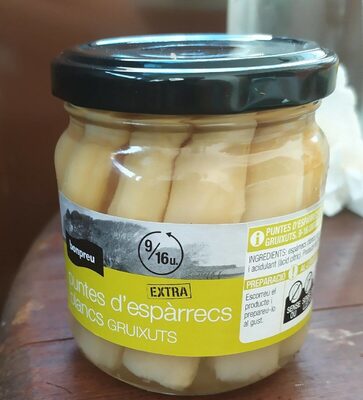 Puntes d'esparrecs blancs gruixuts