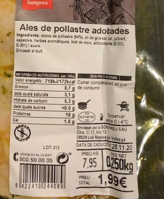 Ales de pllastre adobades