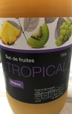 Suc de fruites TROPICAL