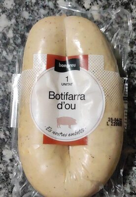 Botifarra d'ou front packaging