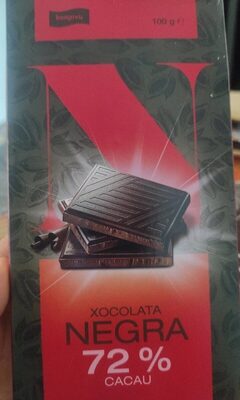 chocolate negro 72%