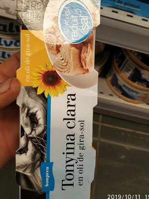 Tonyina clara en oli de gira-sol