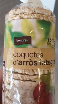 Coquetes d'arròs integral