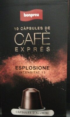 Cafè exprés esplosione intensitat 13