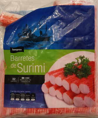 Barretes de Surimi