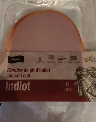 Fiambre de pit d'indiot