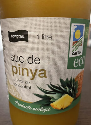Pineapple juice front packaging