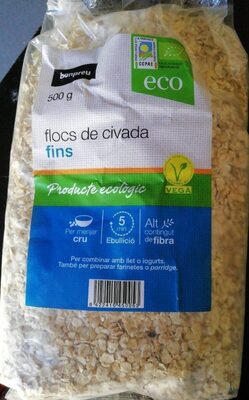 Copos de avena finos