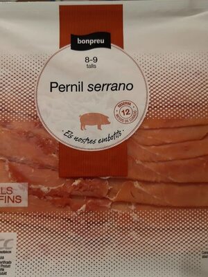 Pernil serrano 50% DUROC