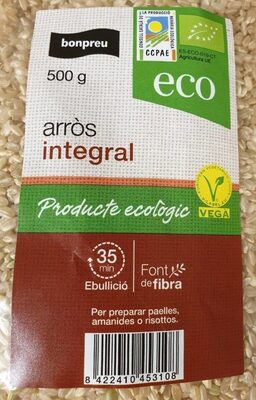 arròs integral