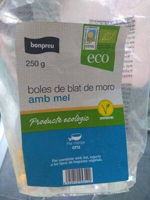 Boles blat de moro amb mel