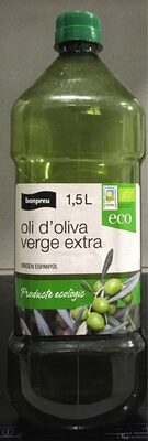 Oli d'oliva verge extra front packaging