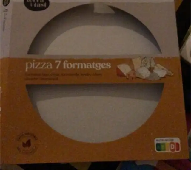 Pizza 7 formatges