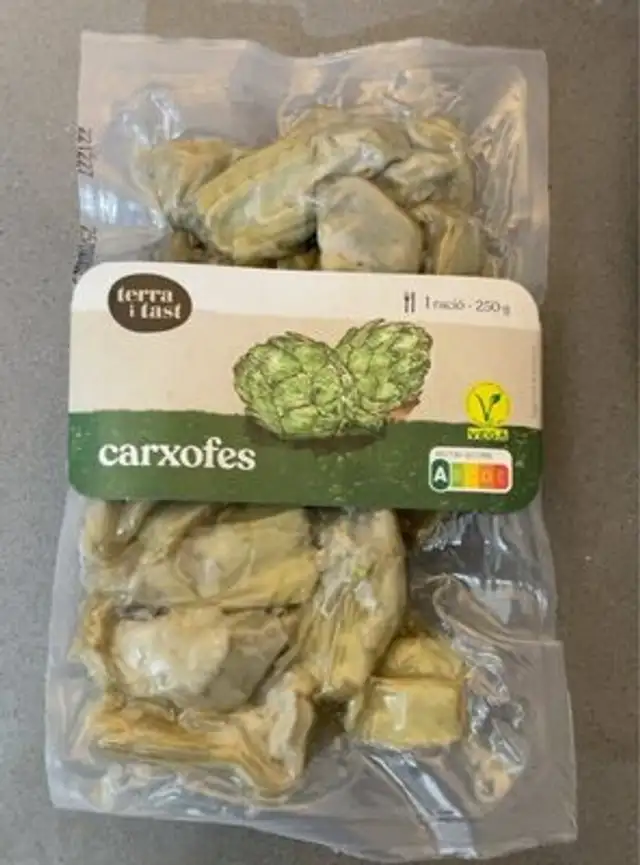 Carxofes cuites