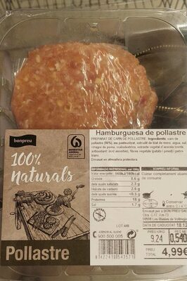 Hamburguesa De Pollastre