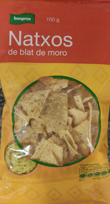 Natxos de blat de moro front packaging