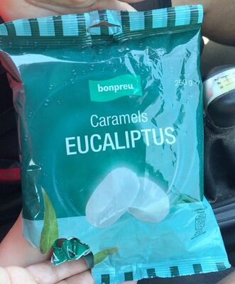 Caramels Eucaliptus front packaging
