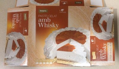 Pastís Gelat amb Whisky front packaging