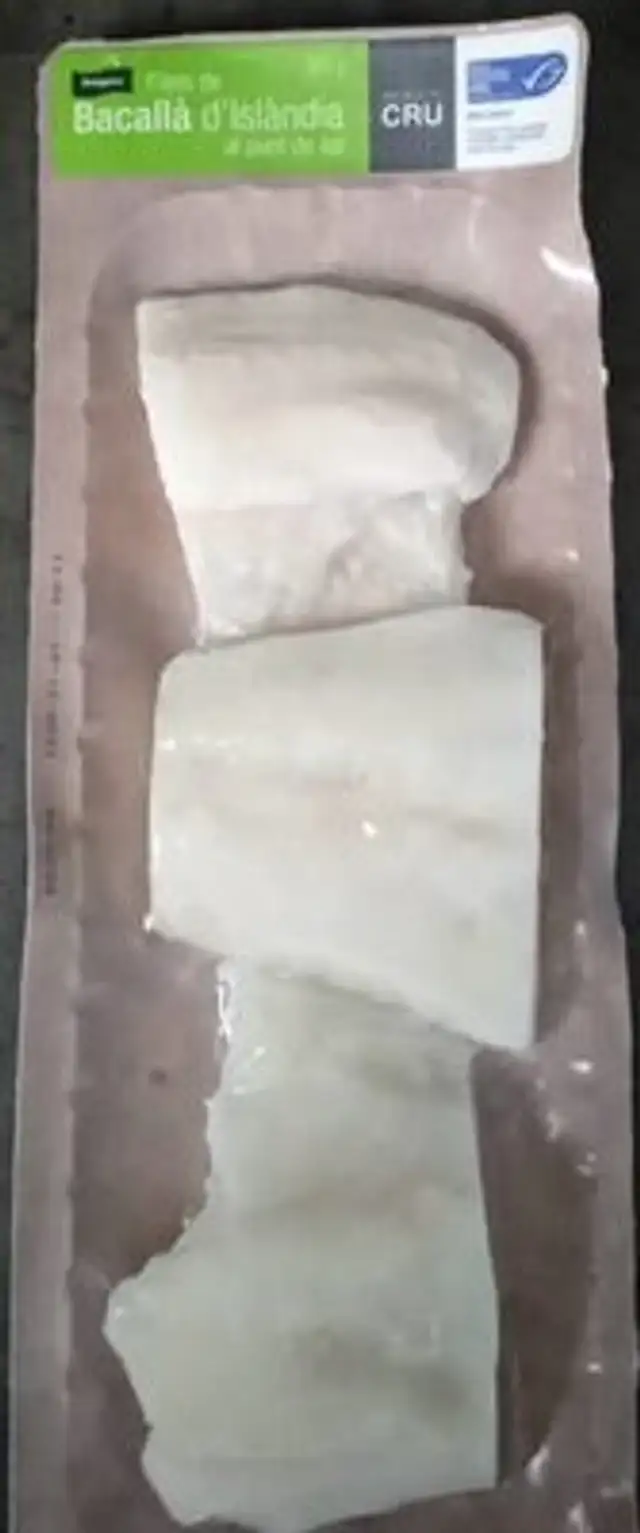 Filets de bacallà d'Islandia