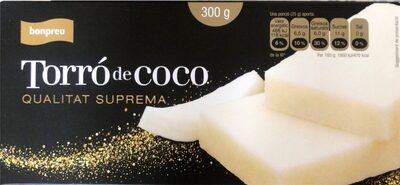 Torró de Coco front packaging