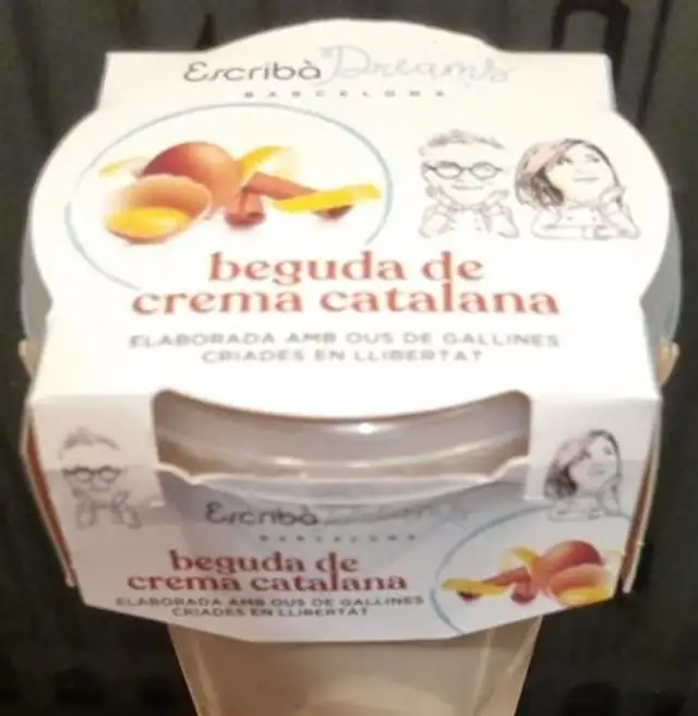Beguda de crema catalana