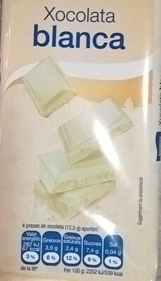 Xocolata blanca