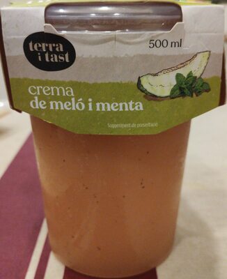 Crema de meló i menta