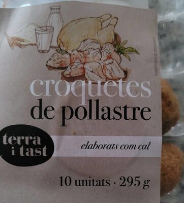 Croquetes de pollastre fregides