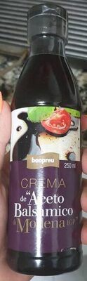 Crema de Aceite Balsámico de Módena front packaging