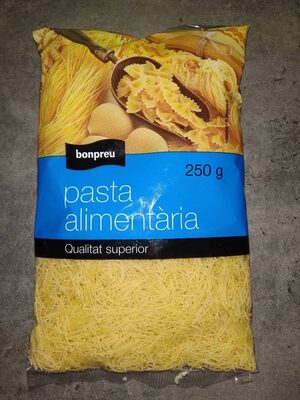 pasta alimentària front packaging