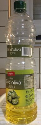 Oli d'oliva suau front packaging