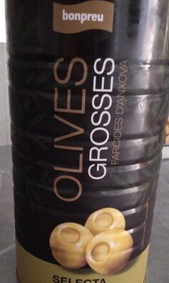 Olives groses-Farcides d'anxova