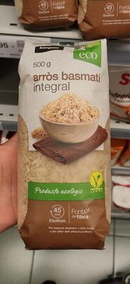 Arros basmati integral Bonpreu