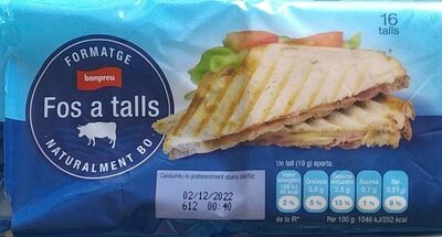 Formatge fos a talls