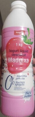 iogurt liquid desnatat maduixa