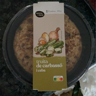 Truita De Carbassó I Ceba
