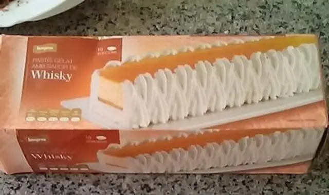 Tarta de whisky