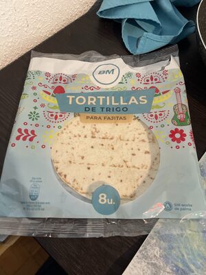 Tortillas de Trigo Para Fajitas