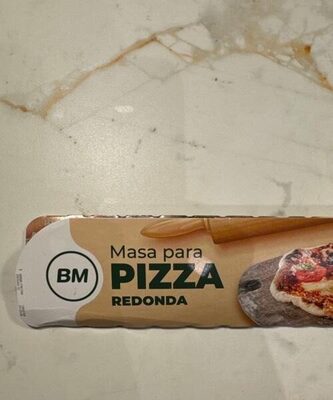 Masa para pizza redonda