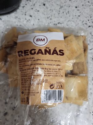 Regañás front packaging