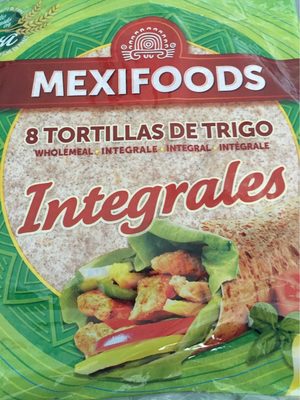 Tortillas de trigo integrales