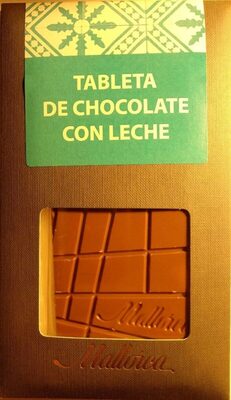 Tableta de chocolate con leche