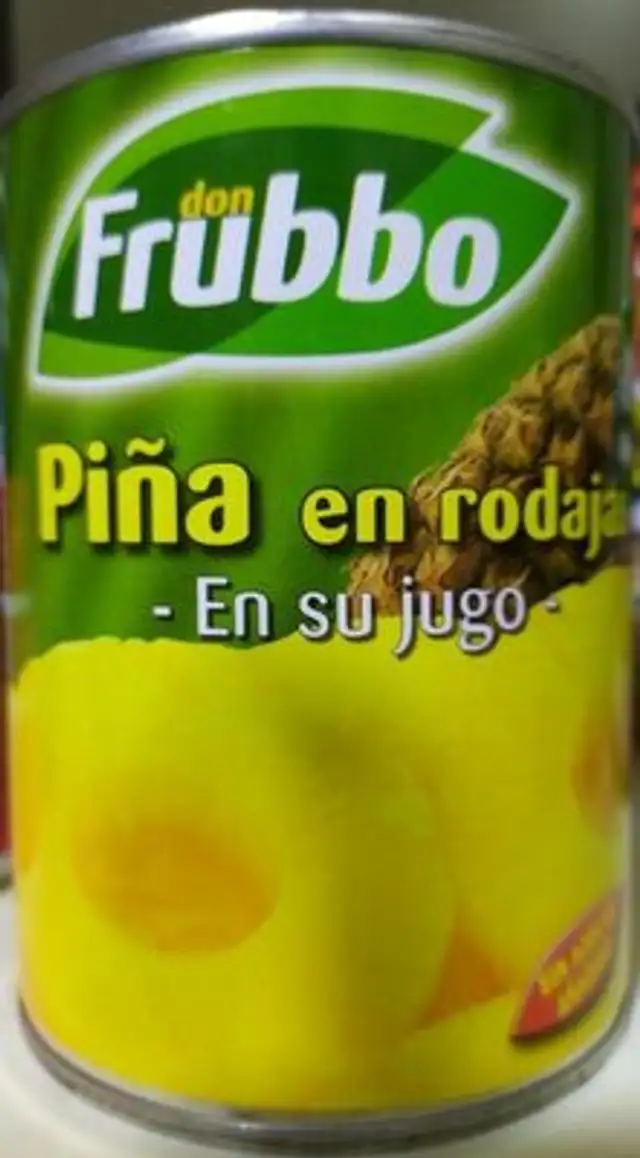 Piña en rodajas