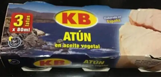 Atún en aceite vegetal