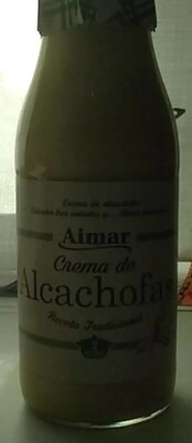 Crema de alcachofas
