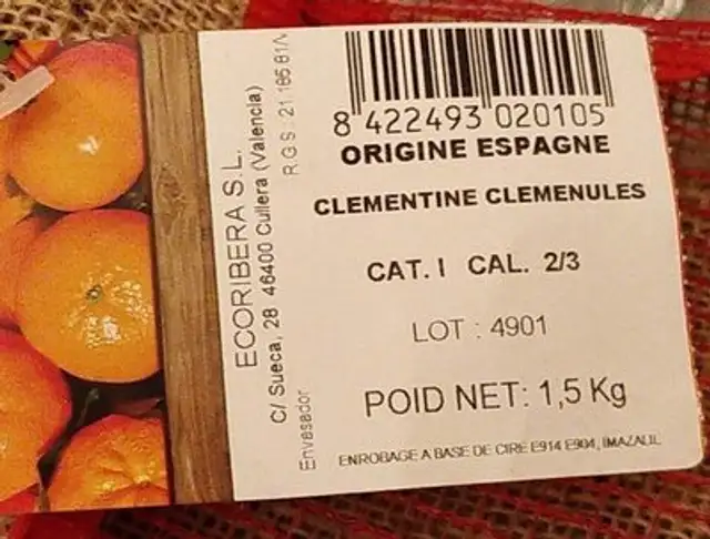 Clémentine clemenules