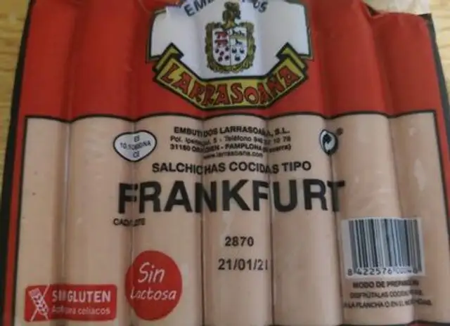 Salchichas frankfurt